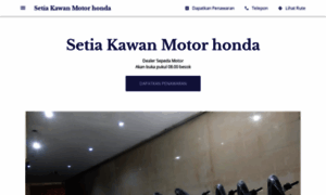 Setia-kawan-motor-honda.business.site thumbnail