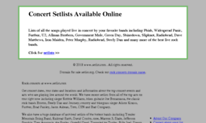 Setlist.org thumbnail