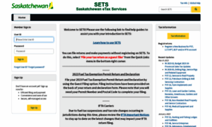 Sets.saskatchewan.ca thumbnail