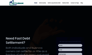 Settlebankdebt.com thumbnail