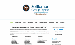 Settlementgroup.com.au thumbnail