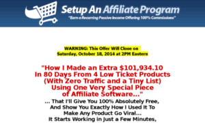 Setupanaffiliateprogram.com thumbnail