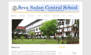 Sevasadancentralschool.in thumbnail