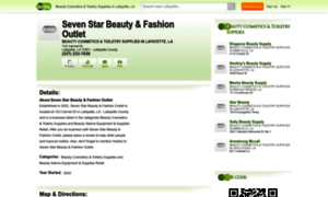 Seven-star-beauty-fashion-outlet.hub.biz thumbnail