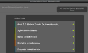 Seven7investimentos.com thumbnail