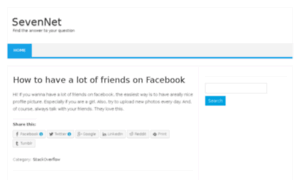 Sevennet.org thumbnail