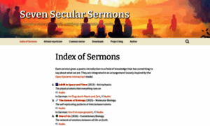 Sevensecularsermons.org thumbnail