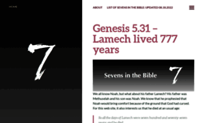 Sevensinthebible.com thumbnail