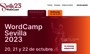 Sevilla.wordcamp.org thumbnail