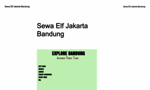 Sewaelfjakartabandung.com thumbnail