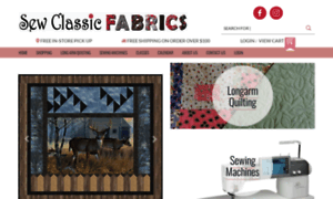 Sewclassicfabrics.com thumbnail