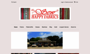 Sewhappyfabrics.com thumbnail