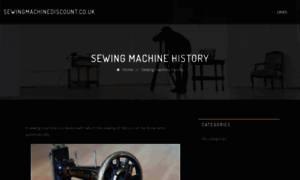 Sewingmachinediscount.co.uk thumbnail