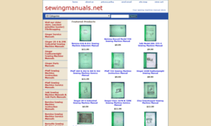 Sewingmanuals.net thumbnail