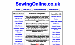 Sewingonline.co.uk thumbnail