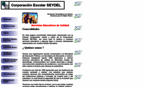 Seydel.edu.mx thumbnail