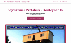 Seydikemer-prefabrik-konteyner-ev.business.site thumbnail