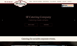 Sfcateringcompany.com thumbnail