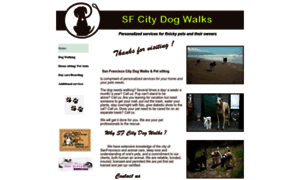 Sfcitydogwalks.com thumbnail