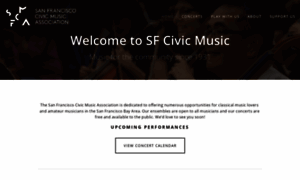 Sfcivicmusic.org thumbnail