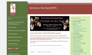 Sforchidsinthepark.org thumbnail