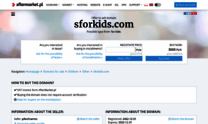 Sforkids.com thumbnail