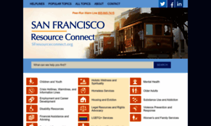 Sfresourceconnect.org thumbnail