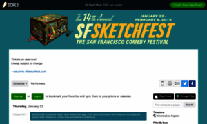 Sfsketchfest2015.sched.org thumbnail