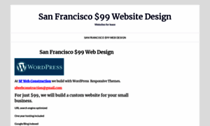 Sfsmallbusinesswebsites.biz thumbnail