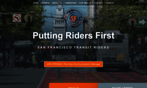 Sftransitriders.org thumbnail