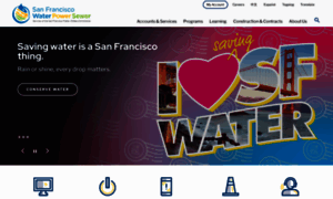 Sfwater.org thumbnail