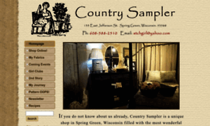 Sgcountrysampler.com thumbnail