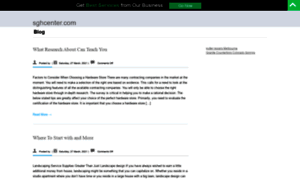 Sghcenter.com thumbnail