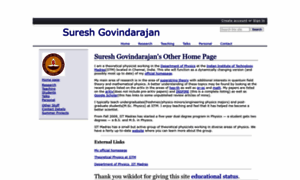 Sgovindarajan.wikidot.com thumbnail