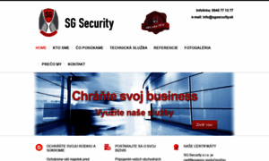 Sgsecurity.sk thumbnail