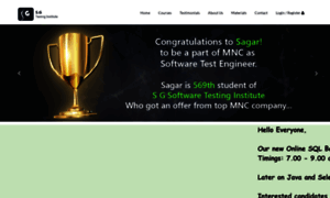 Sgtestinginstitute.com thumbnail