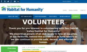 Sgvhabitat.volunteermatrix.com thumbnail