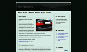 Sgwatch.com thumbnail