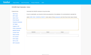 Sha256.toolur.com thumbnail