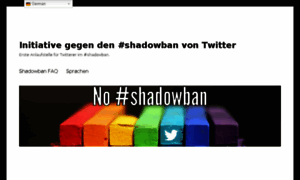 Shadowban.de thumbnail
