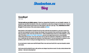 Shadowban.eu thumbnail
