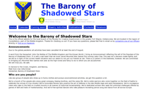 Shadowedstars.midrealm.org thumbnail