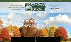 Shadowridgegolf.net thumbnail