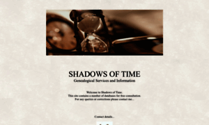 Shadowsoftime.co.nz thumbnail