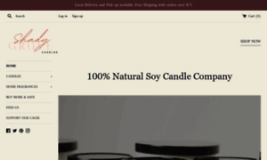 Shadygrovecandles.com thumbnail