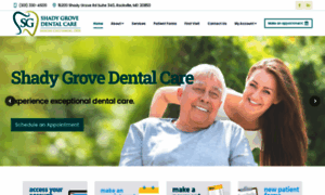 Shadygrovedentalcare.com thumbnail