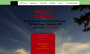 Shadygrovegolf.com thumbnail