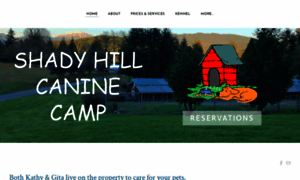 Shadyhillcaninecamp.com thumbnail