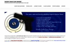 Shadyoaksgunrange.com thumbnail