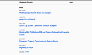 Shaishavparekh.com thumbnail